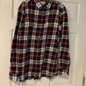 Sonoma XL plaid button down shirt